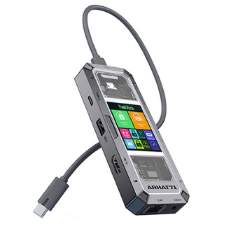 �ݽ� 7in1 USB-C ����Ʈ ���÷��� ��ŷ �����̼� ARHAT71